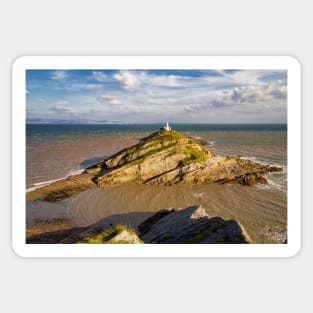 Mumbles Lighthouse, Wales Sticker